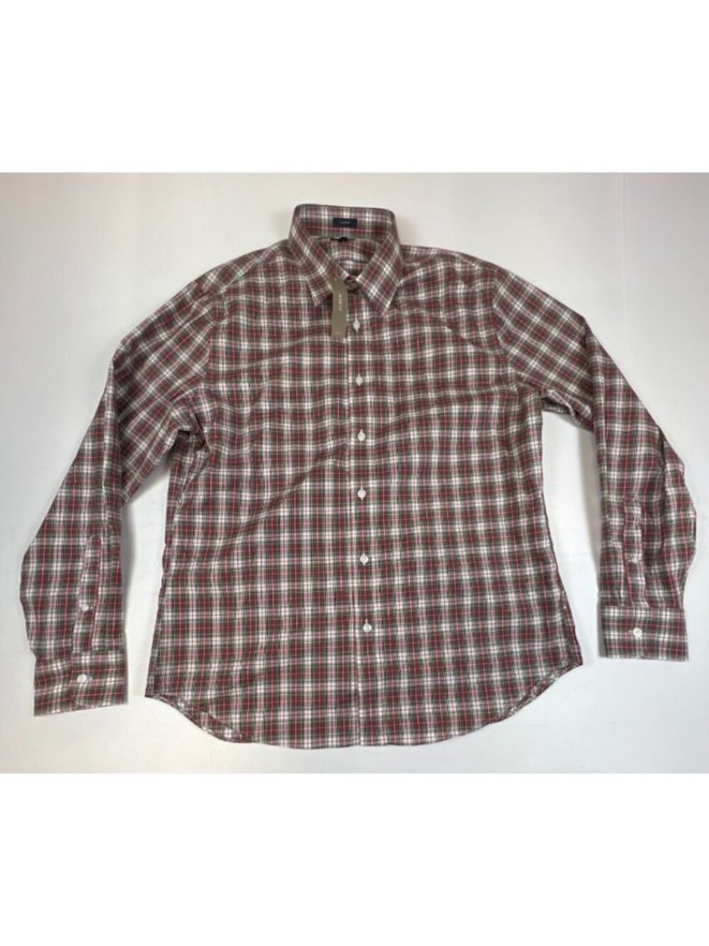 J.Crew Men's Large Long Sleeve Plaid Classic Fit Button Down Shirt